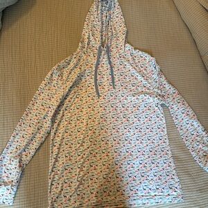 Burlbo printed hoodie